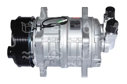kompresor UNI ZEXEL TM 15 XS, řemenice 119 mm - PV8, 12V, př. vert